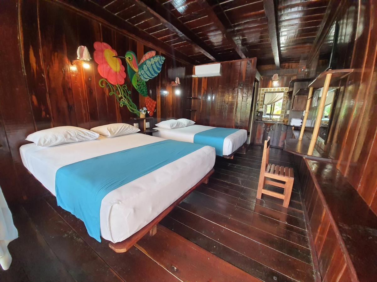 Eco Cabanas Bluekay Hotel Mahahual Luaran gambar