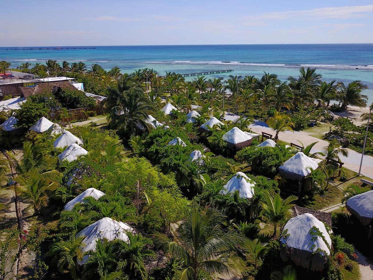 Eco Cabanas Bluekay Hotel Mahahual Luaran gambar